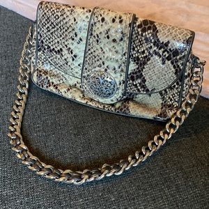 Brighton faux rattlesnake bag